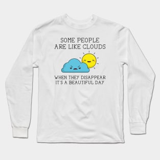 People Clouds Long Sleeve T-Shirt